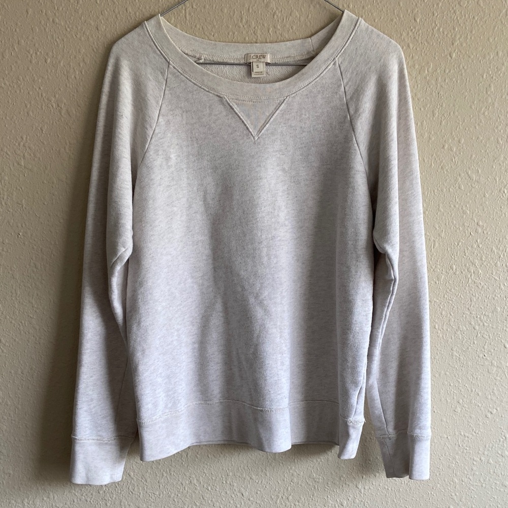 J. Crew cotton sweatshirt